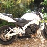 suzuki 600 gsr blanche 2009