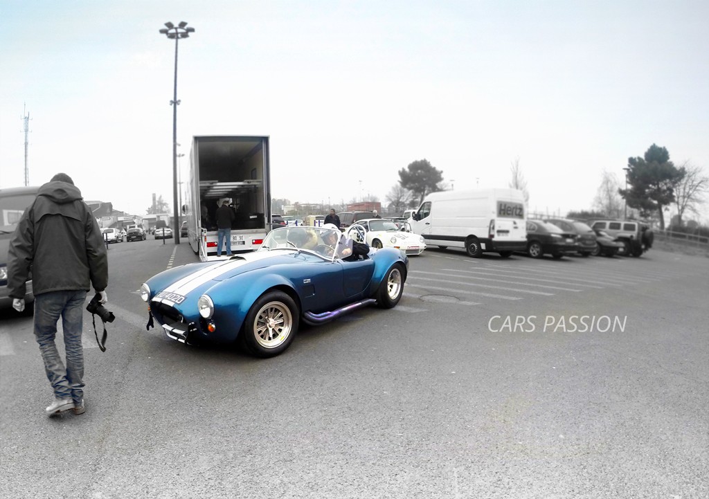 photos Shelby AC Cobra 427 blue stripe white le Mans 2015