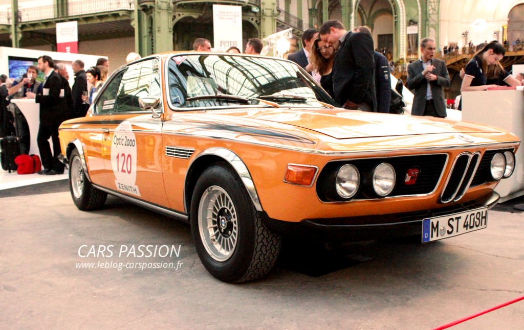 photo Bmw CSL 30 orange classic rallye auto