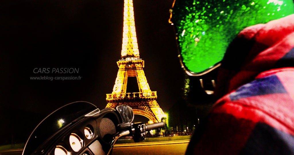 photos harley street glide tour eiffel paris