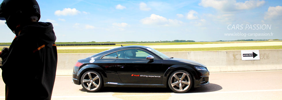 Audi TTS Driving Experience circuit test