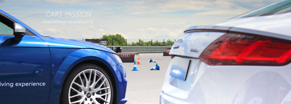Audi tts chrono driving pilotage 2015