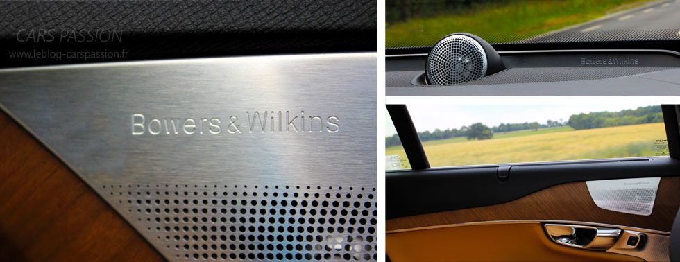 essai Volvo XC90 Bowers & wilkins système audio