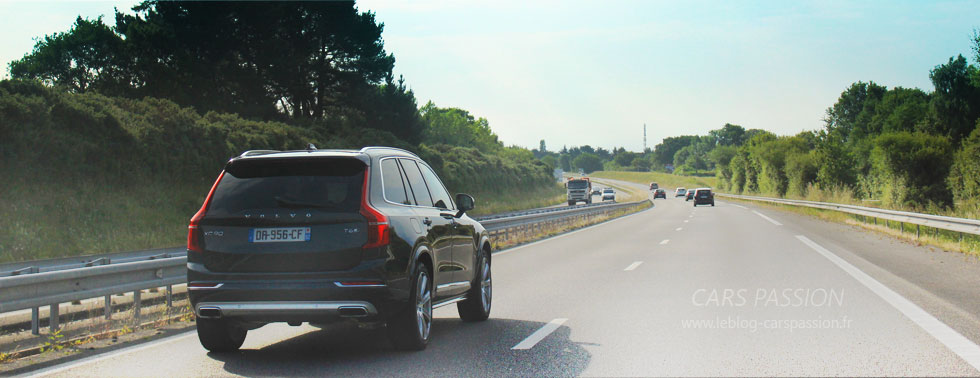 essai Volvo XC90 sur route T6 et D5