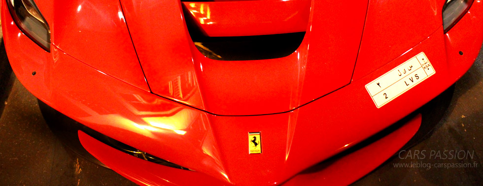 photo Ferrari Laferrari 2015 2016 face avant