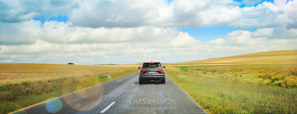 route Audi Q7 2015 essai