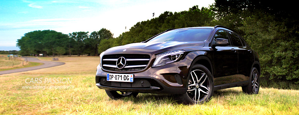 Mercedes-Benz GLA 2015 face avant classe A