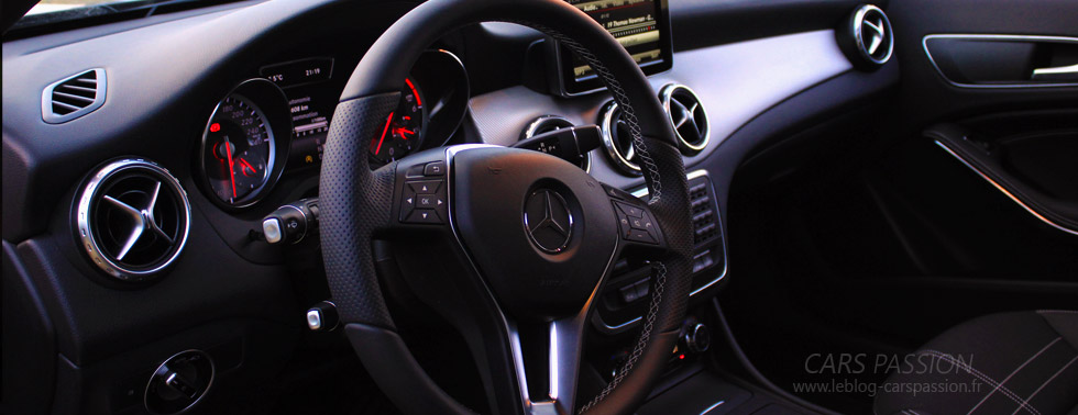 mercedes gla interieur finition sensation