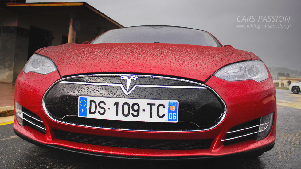 Tesla Model S P85D test deauville