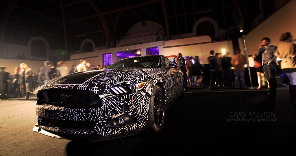 Les tatoueurs L'Ecurie Ford Mustang design 2015