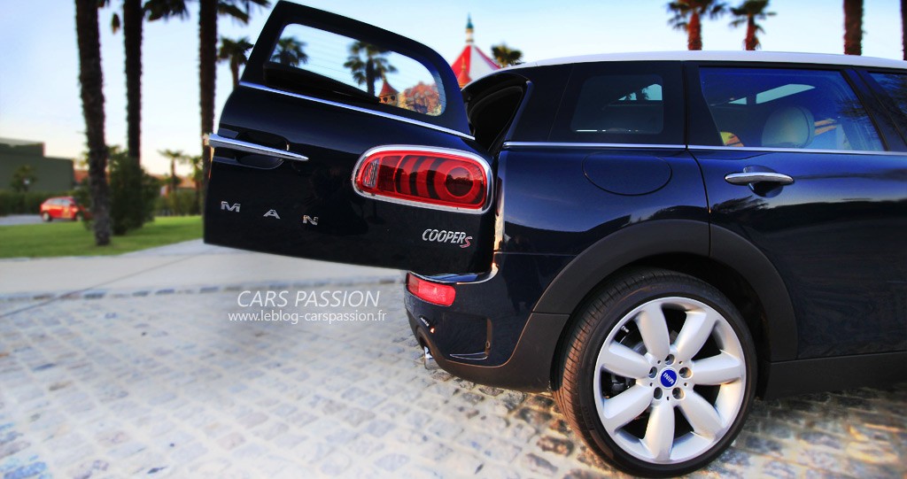 ouverture porte Mini Clubman Cooper S 2016