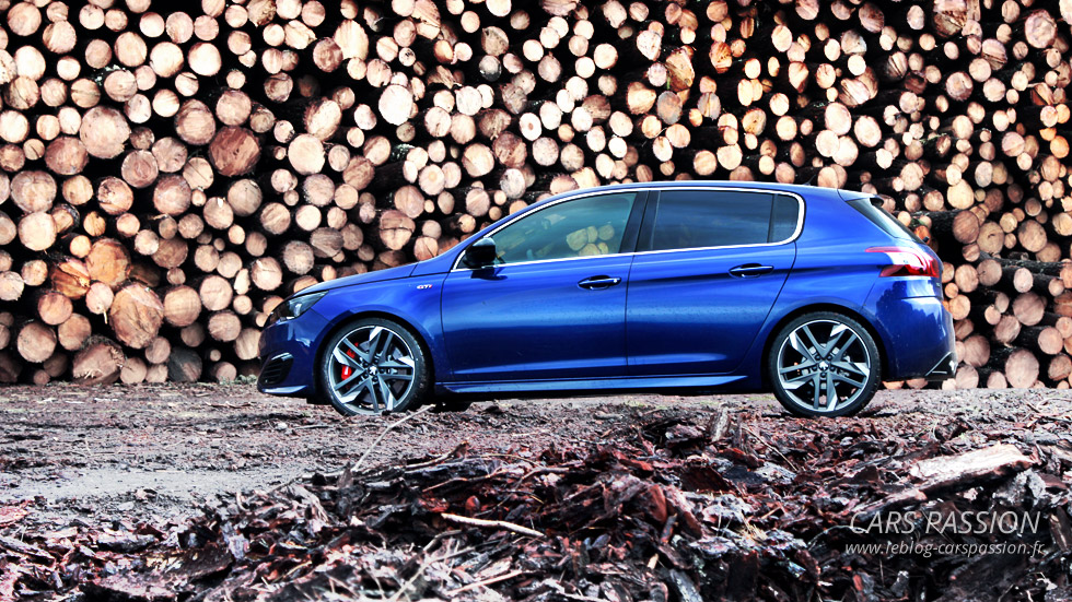 Peugeot 308 GTI Bleu Magnetic 2016