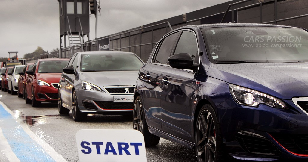 Peugeot 308 GTI circuit