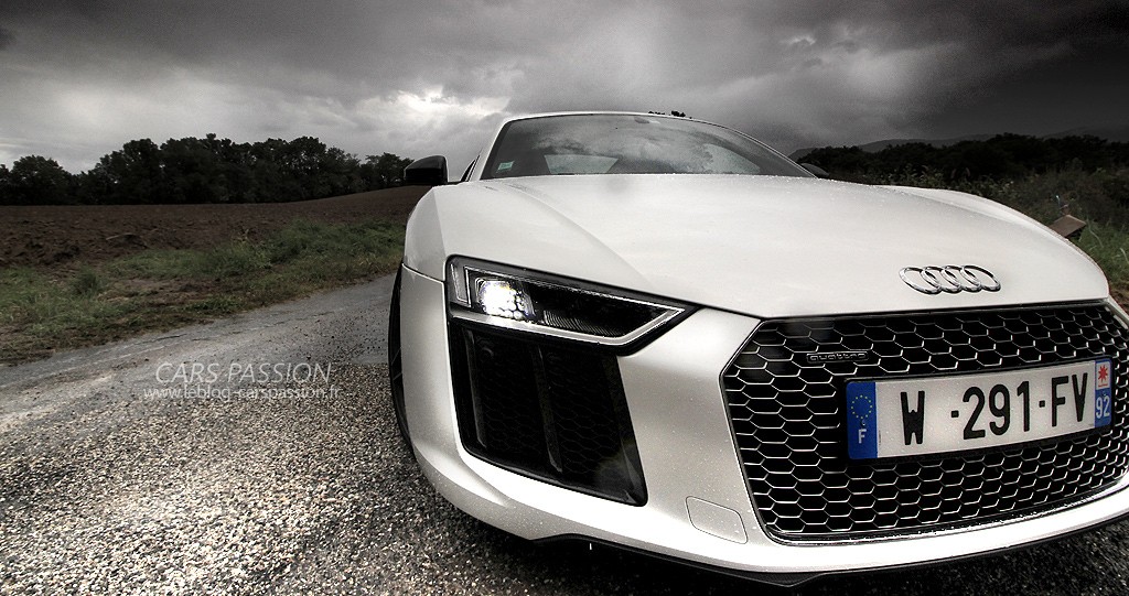 Audi R8 V10 plus 2015 led laser light