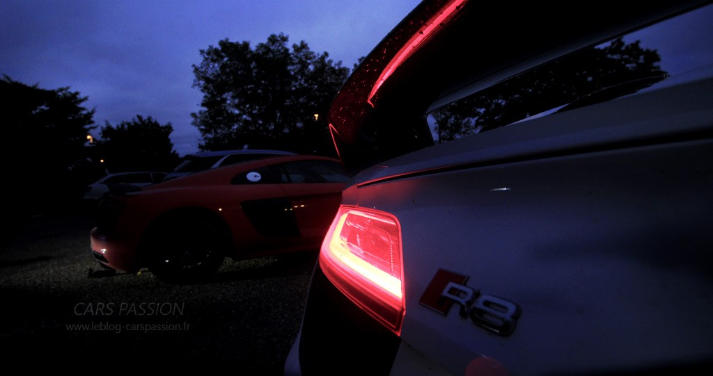 nouvelle Audi R8 photo nuit 3