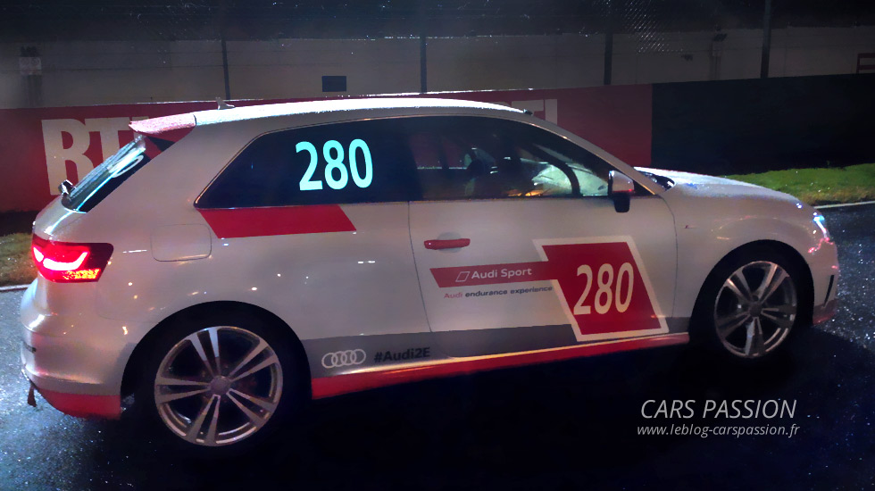 Audi2E Le mans 2016 course de nuit