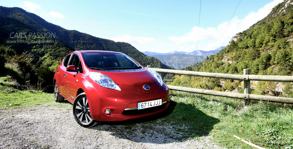 Nissan Leaf 2016 avis essai auto électrique