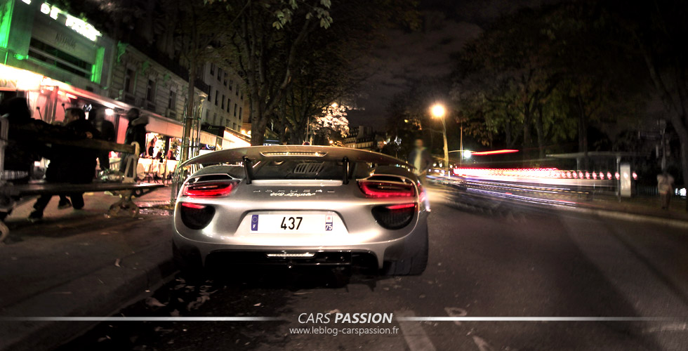 Porsche 918 Spyder Hybrid photos 2016 - Paris