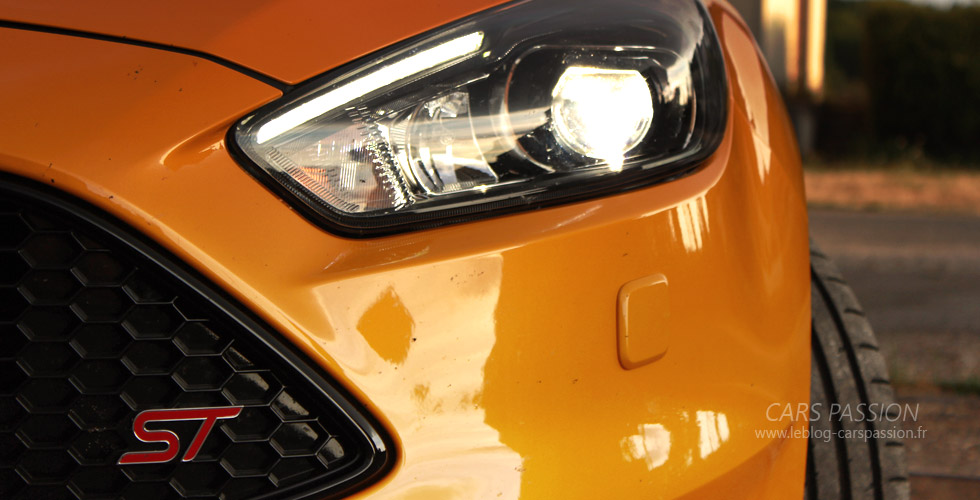 calandre Focus ST 250 essai auto sportive