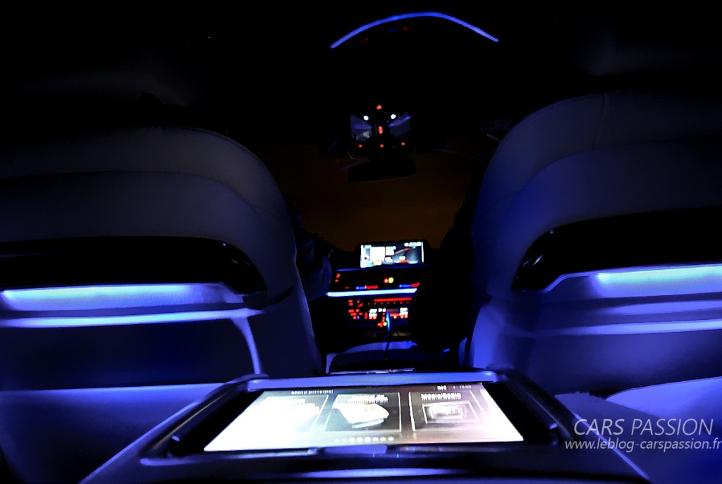 bmw serie 7 nuit ambiance led night