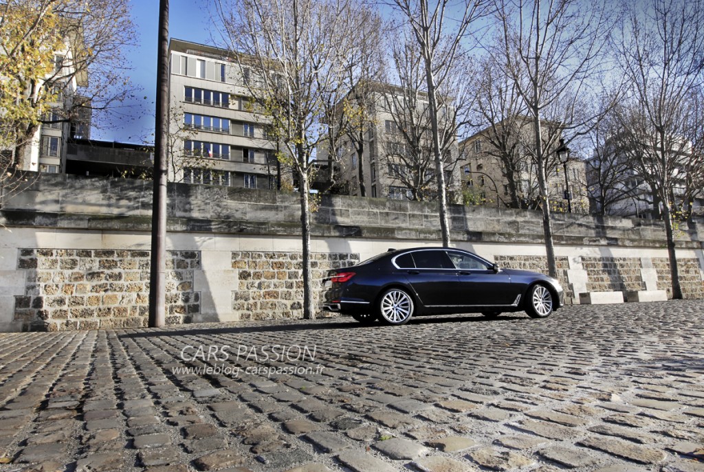 bmw serie 730d quai de Paris avis essai auto