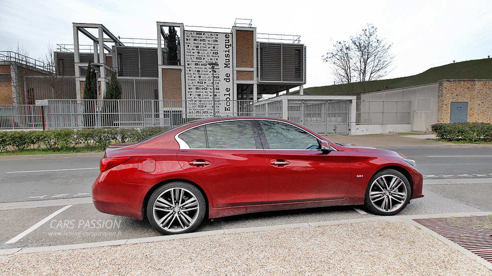 Essai Infiniti Q50 Sport 2016 longueur 4m80