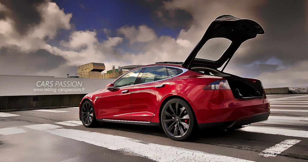 coffre volume Tesla Model S