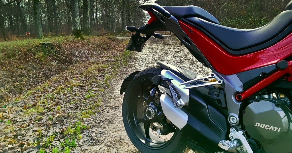 essai moto Ducati 1200 Multistrada 2016 trail forêt
