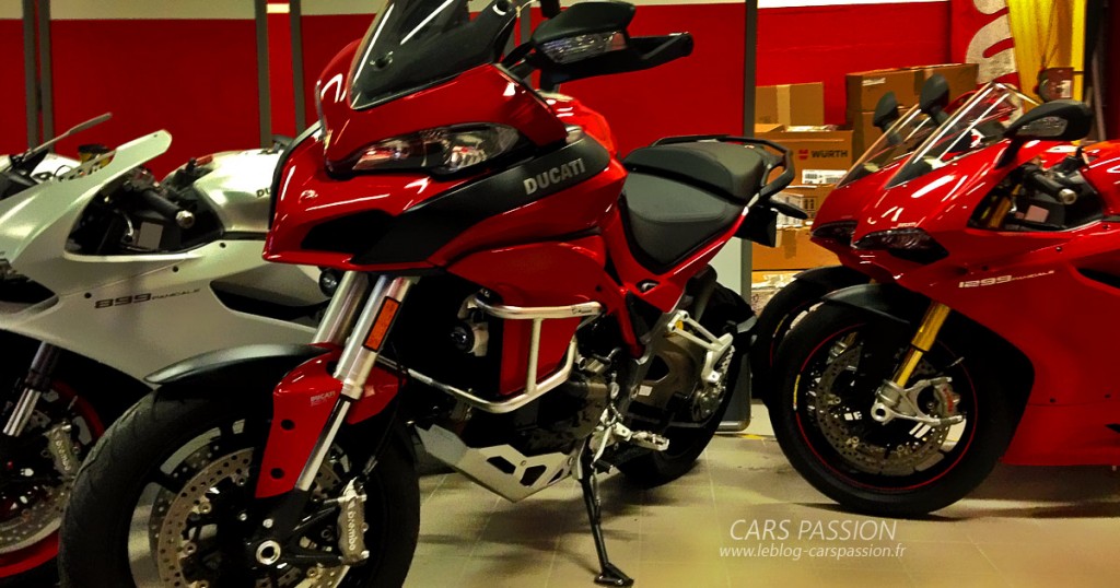 garage moto Ducati 1200 Multistrada 2016