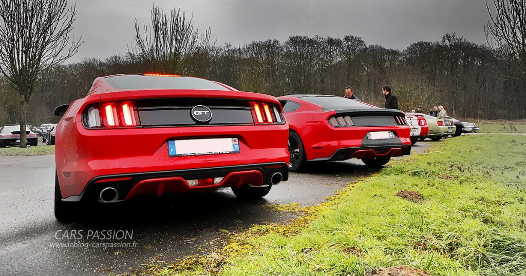 mustang GT V8-fastback rouge GIFT Thoiry-2016