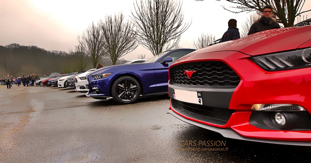 Club Mustang fastback convertible rassemblement Thoiry 2016