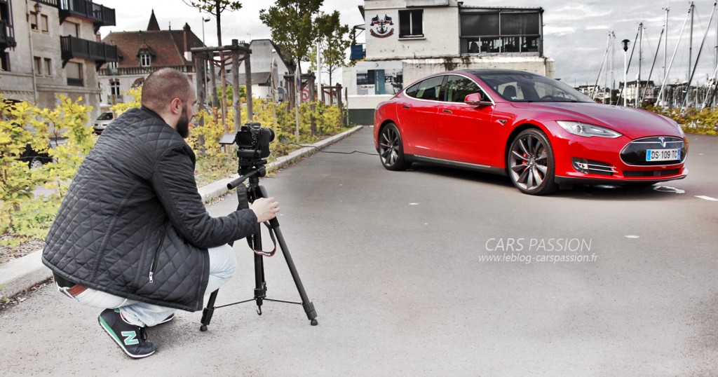 Photographe essai Tesla Model S