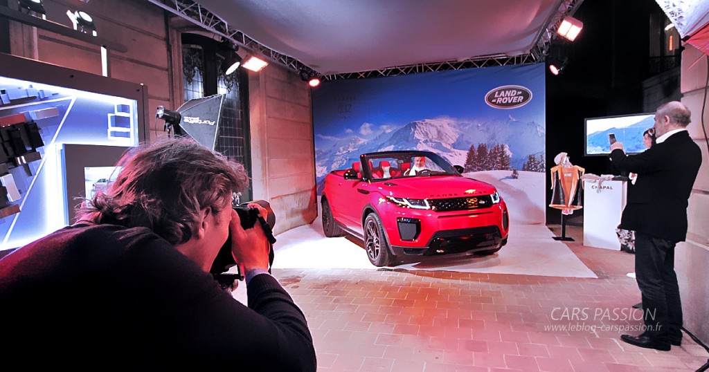 Range Rover Evoque Cabriolet 2016 Maison Chapal luxe prêt à porter 8