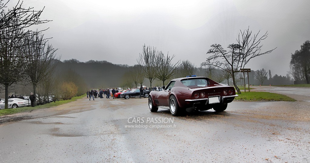 Rassemblement auto corvette stingray collection Thoiry 2016