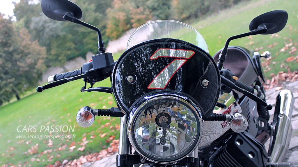 Moto Guzzi v7 II cafe-racer, avis essai moto