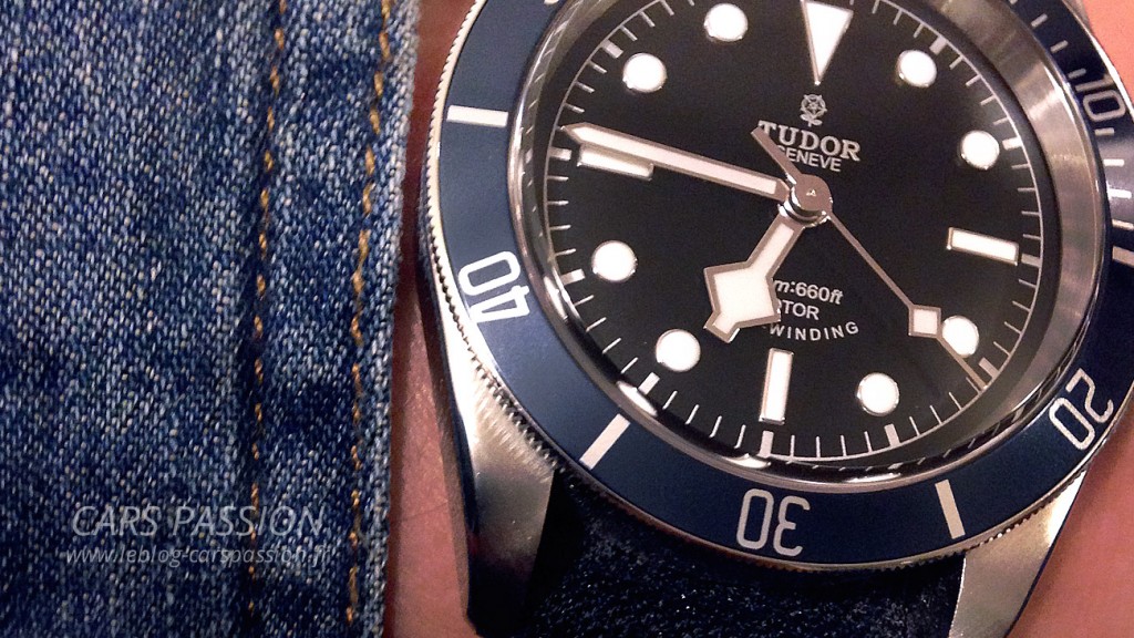 montre tudor blackbay blue