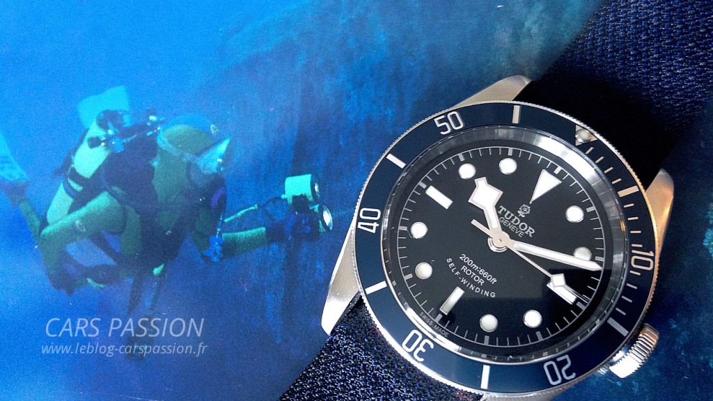 montre homme tudor blackbay blue