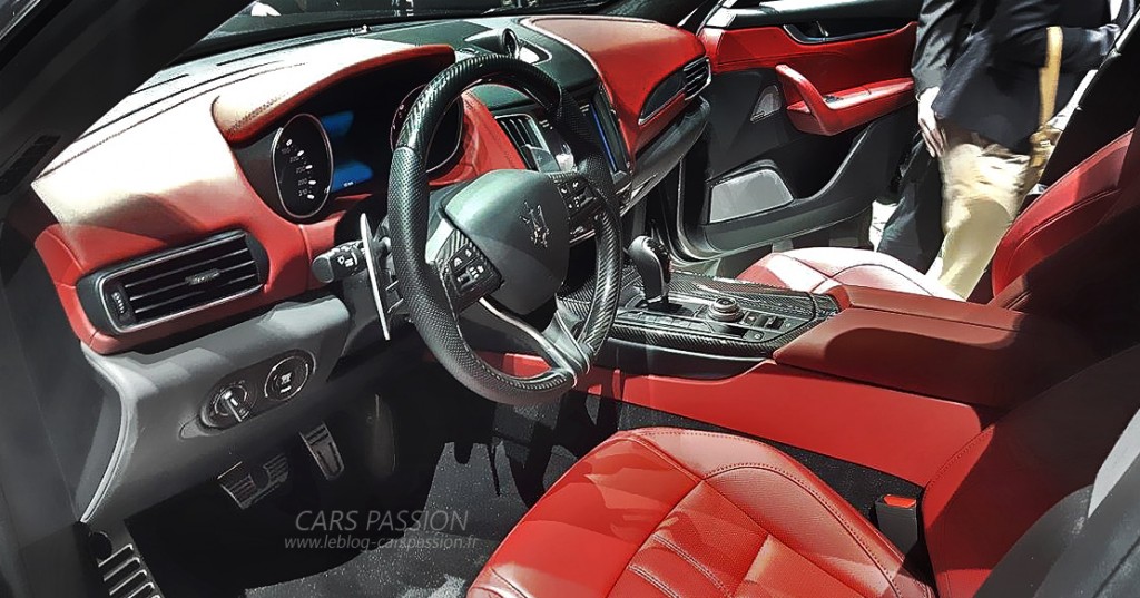 Maserati Levante 2016 suv photo essai 1 V6 essence luxe cuir rouge