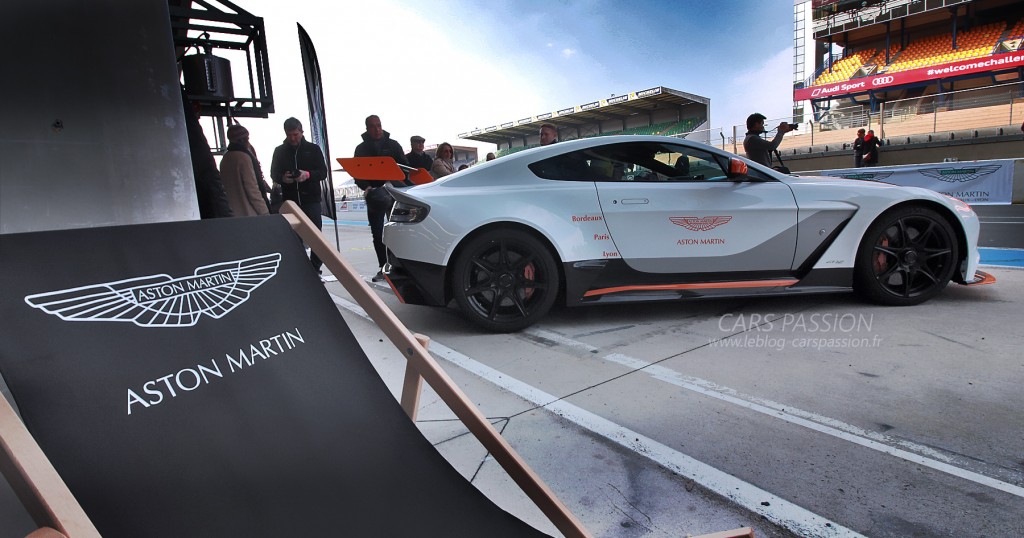 Aston Martin V12-GT exclusive drive Mans Bugatti 2016