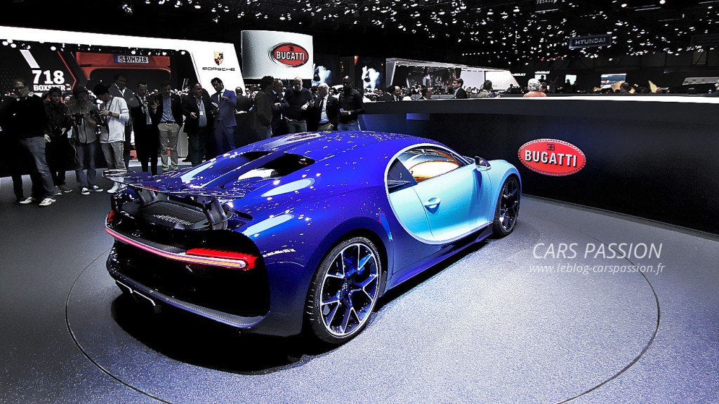 bugatti chiron 2016 prix 