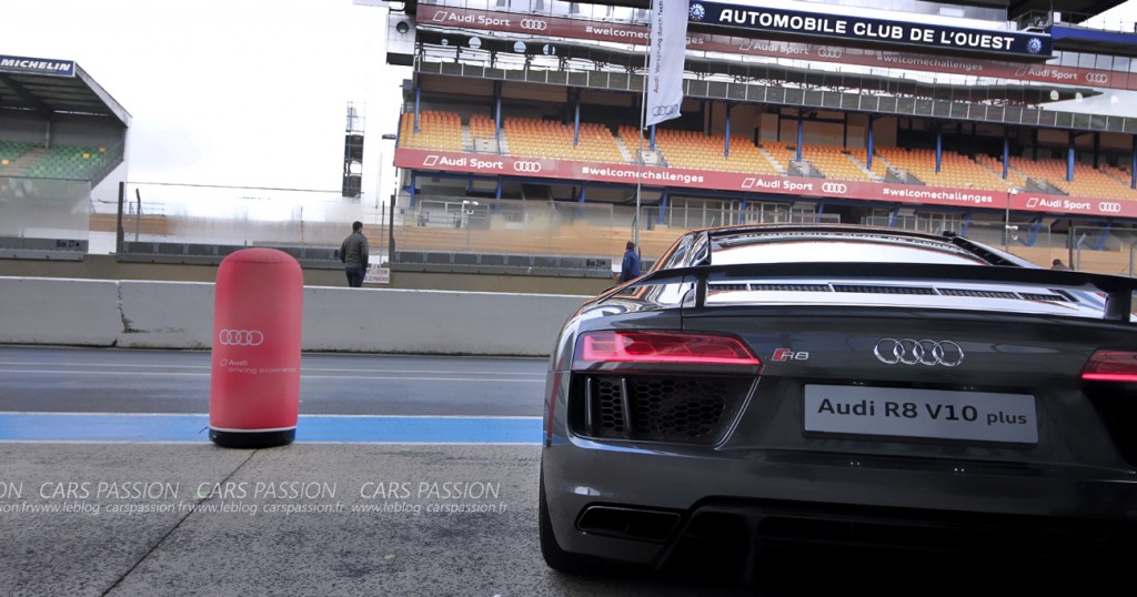 Audi R8 V10 Plus pilotage Le Mans Audi sport