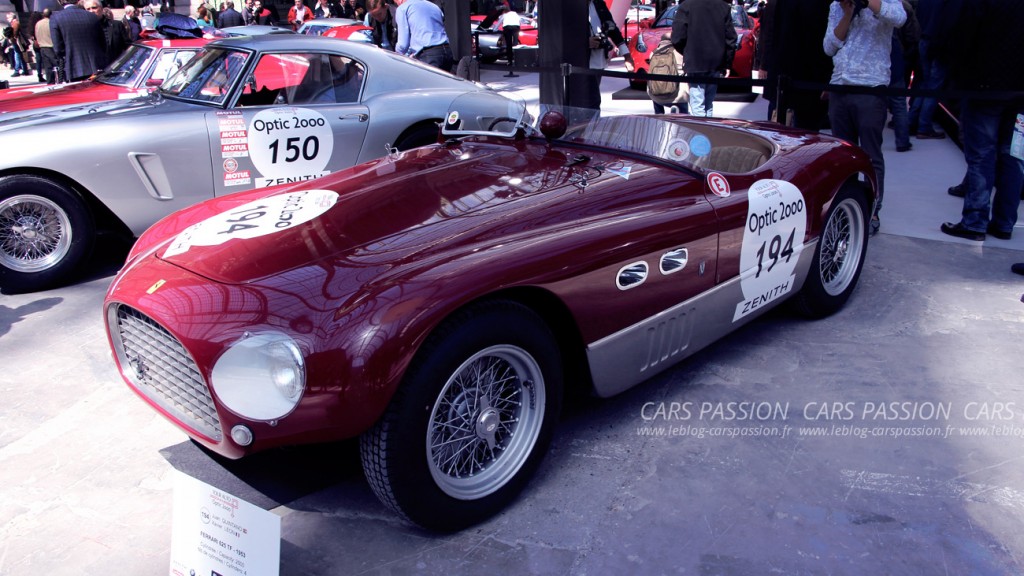 Tour-Auto-optic-2000-expo-paris équipage 194 Ferrari