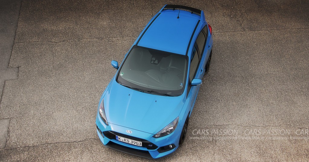 Test circuit Ford Focus RS 2016 Michelin 3