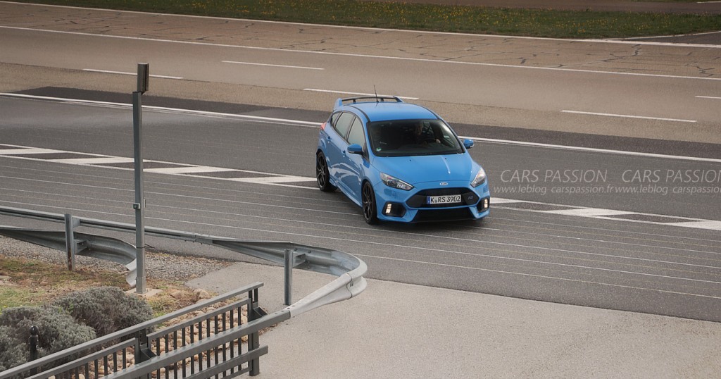 Test circuit Ford Focus RS 2016 Michelin 2