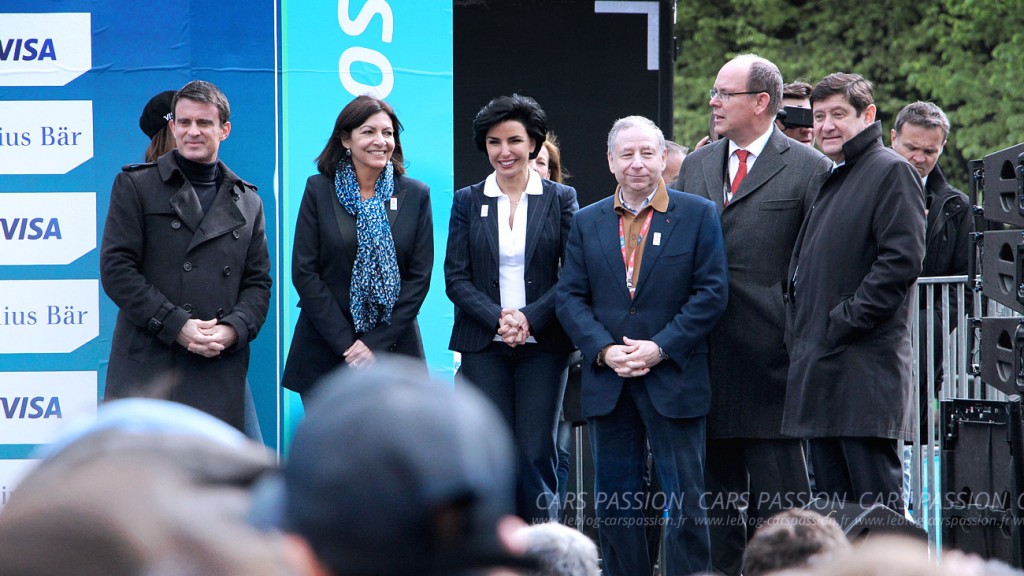 valls hidalgo albert prince Albert dati jean todt E-Prix Paris 2016