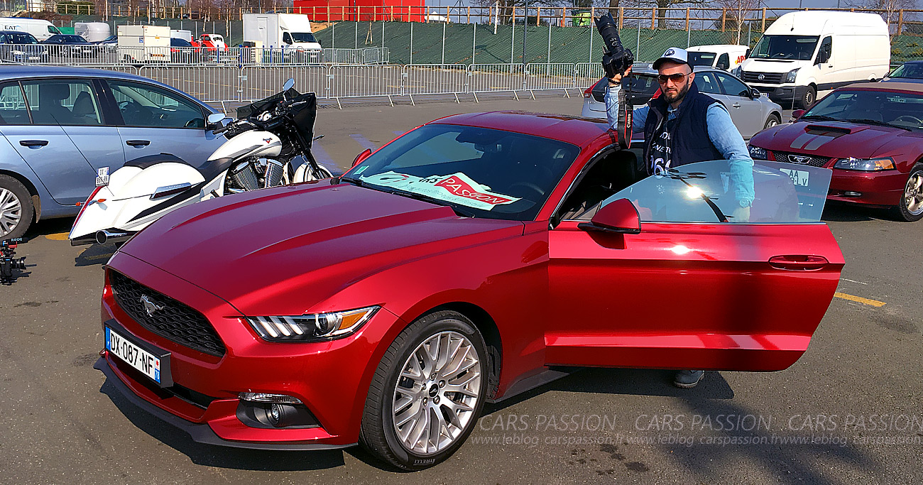 essai muscle car bike - Ford Mustang 2.3 Ecoboost Fastback