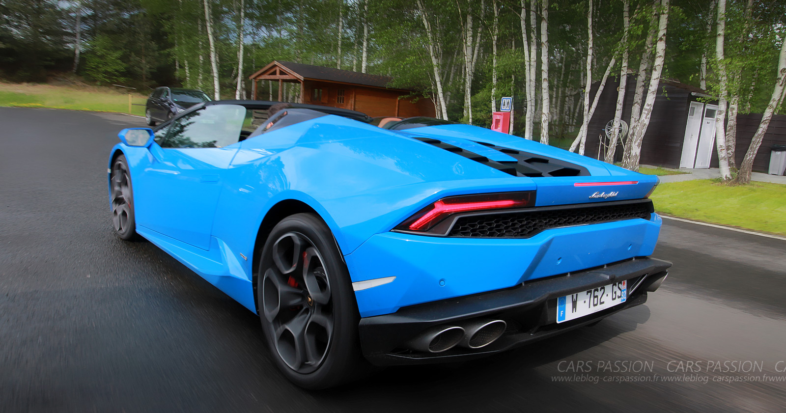 essai Lamborghini Huracan circuit Mortefontaine