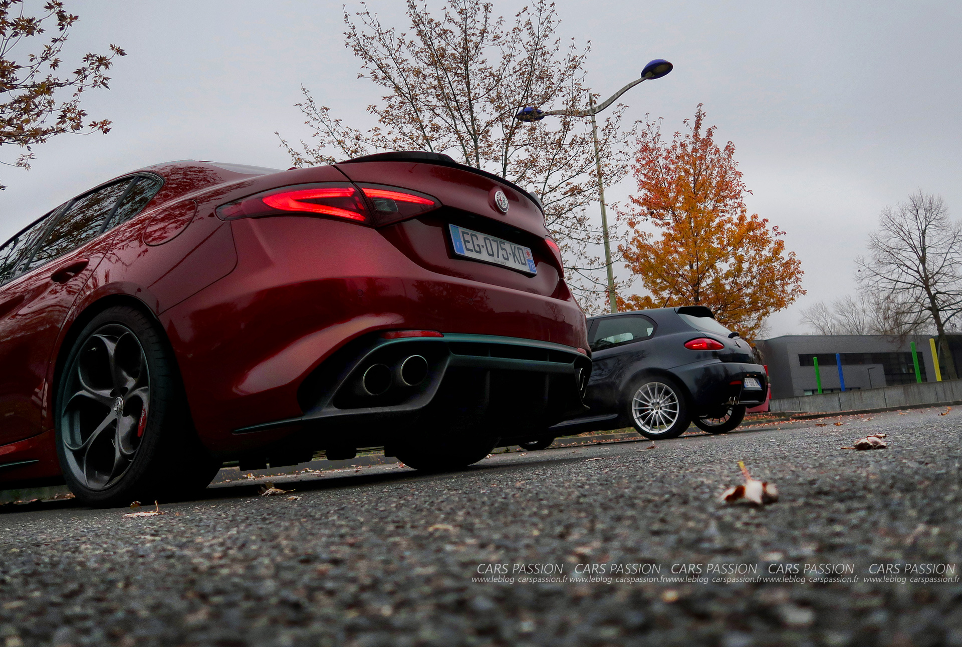 essai alfa Romeo Giulia QV vs 147 GTA