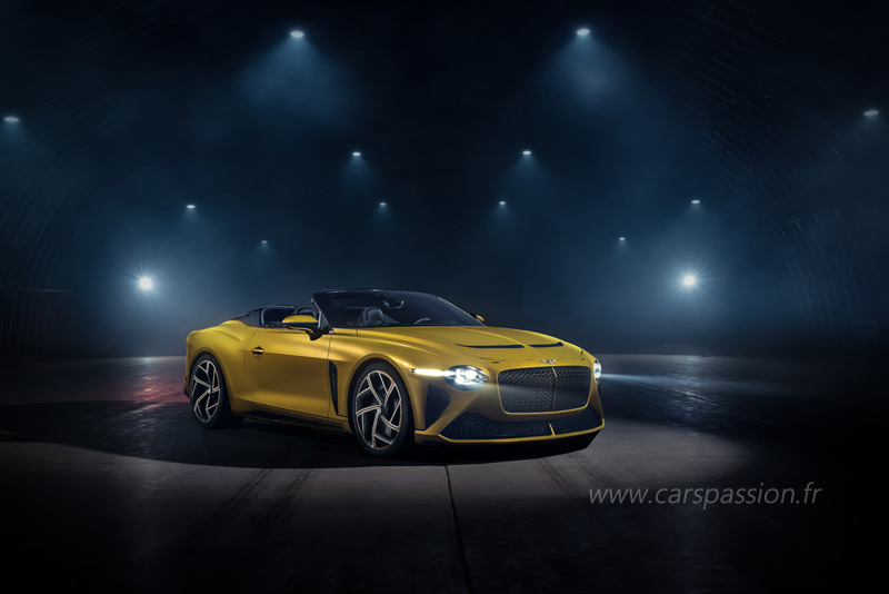 face avant Bentley Mulliner Bacalar 2020