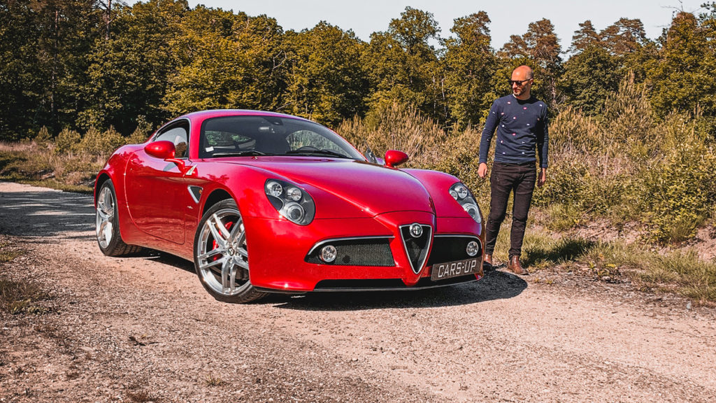 Alfa Romeo 8C essai côte d'occasion